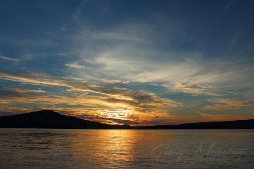 Baptiste Lake Sunset 1