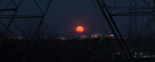 Full Moon Over North York Nov. 25-2015