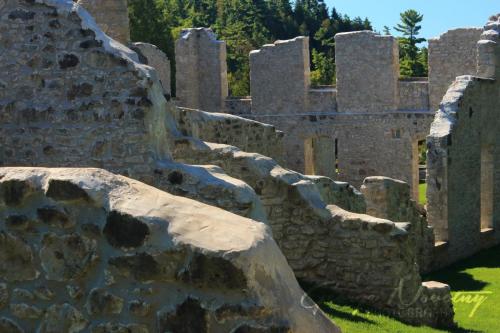 Rockwood wool mill buttresses