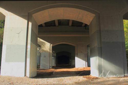 Under the Mount Pleasant bridge